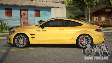 Mercedes-Benz C63 AMG F-Sport pour GTA San Andreas
