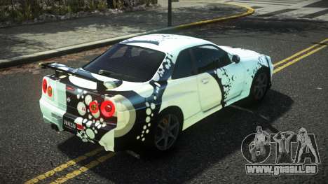 Nissan Skyline R34 Cusvar S7 pour GTA 4