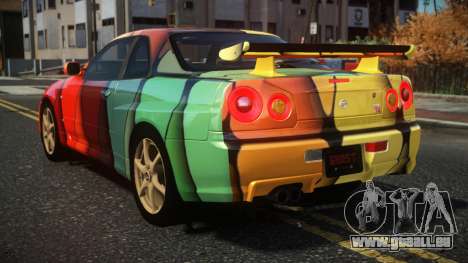 Nissan Skyline R34 Nazuxy S5 für GTA 4