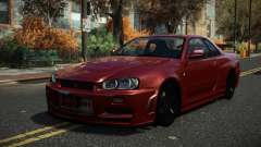 Nissan Skyline R34 Quwhit pour GTA 4