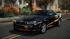 Nissan Skyline R34 Drujo S4 für GTA 4