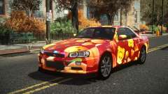 Nissan Skyline R34 Cusvar S3 pour GTA 4