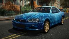 Nissan Skyline R34 Nazuxy S11 pour GTA 4