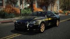 Nissan Skyline R34 Nazuxy S13 pour GTA 4