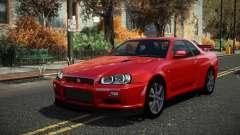 Nissan Skyline R34 Cusvar pour GTA 4