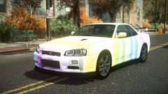 Nissan Skyline R34 Cusvar S4 für GTA 4