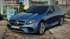 Mercedes-Benz E63s W213 Estate Blue pour GTA San Andreas