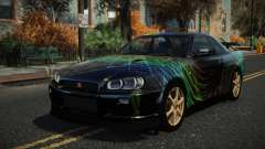 Nissan Skyline R34 Nazuxy S6 für GTA 4