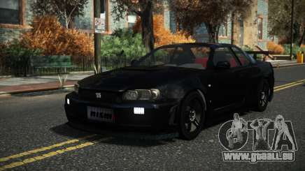 Nissan Skyline R34 Zertuka für GTA 4