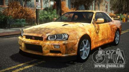 Nissan Skyline R34 Drujo S9 für GTA 4