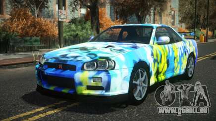 Nissan Skyline R34 Drujo S5 für GTA 4