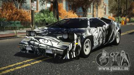 Lamborghini Countach Tovushi S3 für GTA 4