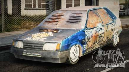 VAZ 2109 - À quelle vitesse de fabrication pour GTA San Andreas