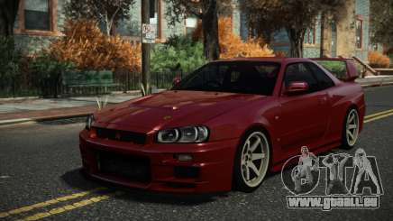 Nissan Skyline R34 Velbushe für GTA 4