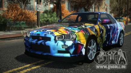 Nissan Skyline R34 Drujo S3 für GTA 4