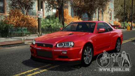 Nissan Skyline R34 Cusvar für GTA 4