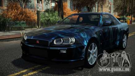Nissan Skyline R34 Drujo S2 für GTA 4