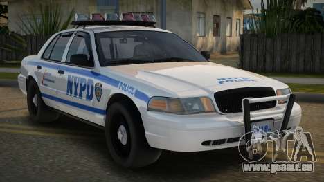 2011 Ford Cown vic NYPD pour GTA San Andreas