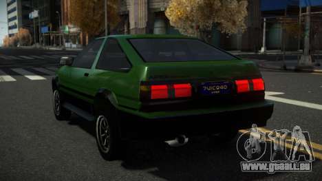 Toyota AE86 Bumyen für GTA 4