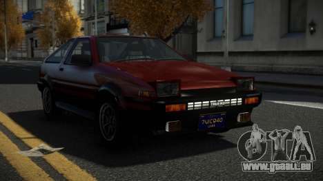Toyota AE86 Orsany pour GTA 4