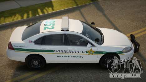 Chevrolet Impala OCSO Modified pour GTA San Andreas