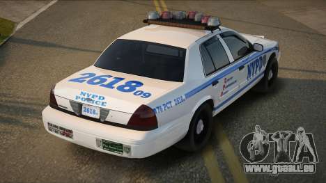 2011 Ford Cown vic NYPD pour GTA San Andreas
