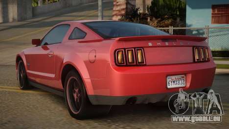 Shelby GT500 2007 pour GTA San Andreas