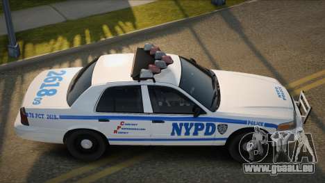 2011 Ford Cown vic NYPD pour GTA San Andreas