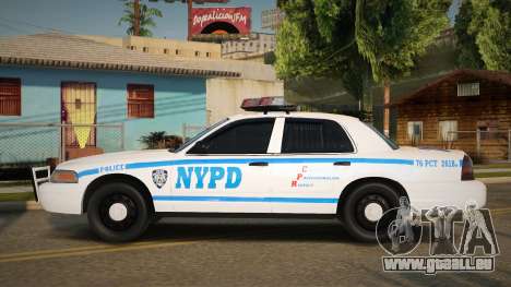 2011 Ford Cown vic NYPD pour GTA San Andreas