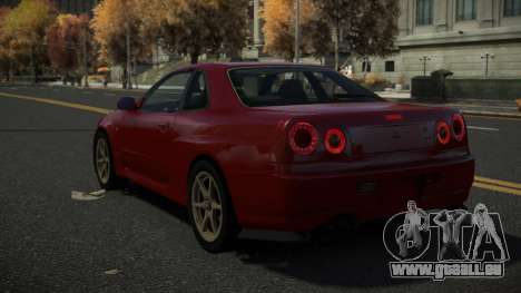 Nissan Skyline R34 Cehvo pour GTA 4