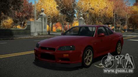 Nissan Skyline R34 Cehvo pour GTA 4