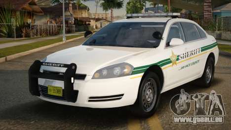 Chevrolet Impala OCSO Modified pour GTA San Andreas