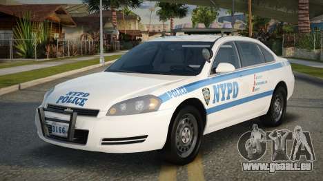 2016 Chevrolet Impala NYPD PCT pour GTA San Andreas