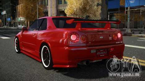 Nissan Skyline R34 Dyrolsa für GTA 4