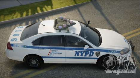 2016 Chevrolet Impala NYPD PCT pour GTA San Andreas