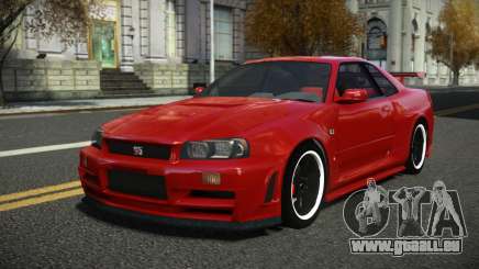 Nissan Skyline R34 Dyrolsa für GTA 4