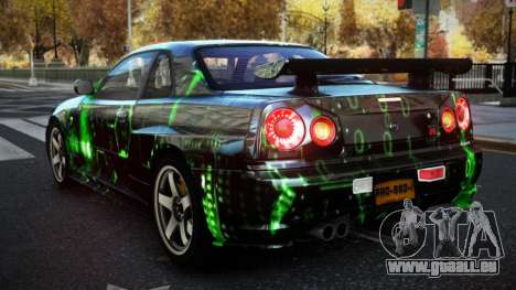 Nissan Skyline R34 JML S10 pour GTA 4
