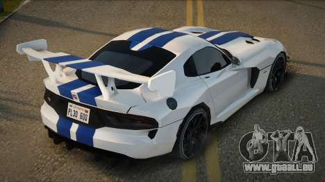 Dodge Viper Extreme Aero pour GTA San Andreas