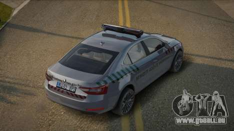 Skoda SuperB 2018 Nemzeti Ado-es Vamhivatal für GTA San Andreas