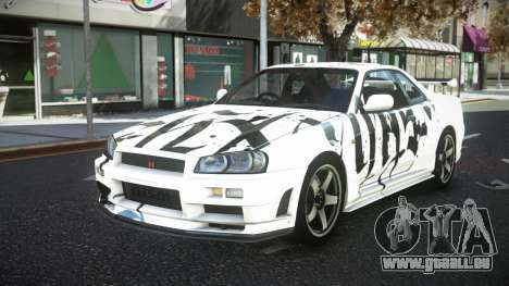 Nissan Skyline R34 JML S7 pour GTA 4