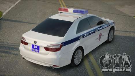 Toyota Camry Vietnam Police pour GTA San Andreas