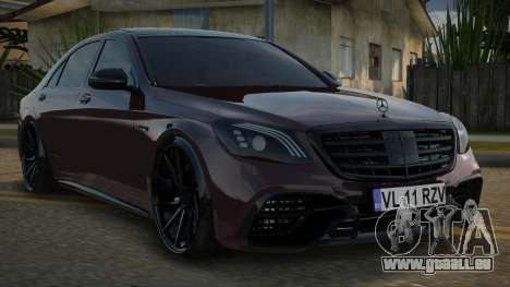 Mercedes-Benz S63 AMG W222 v1.2 pour GTA San Andreas