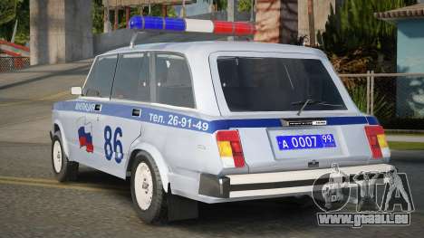 VAZ 2104 Moscow Police pour GTA San Andreas