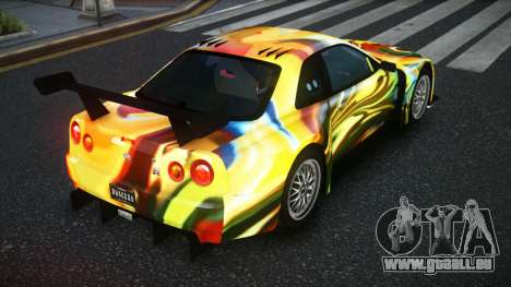 Nissan Skyline R34 YHL S8 pour GTA 4