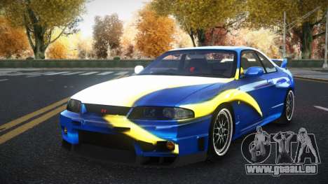 Nissan Skyline R33 Elnale S14 pour GTA 4