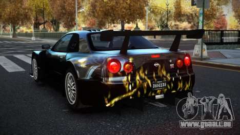 Nissan Skyline R34 YHL S7 pour GTA 4