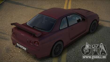 2002 Nissan Skyline R34 pour GTA San Andreas