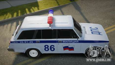 VAZ 2104 Moscow Police pour GTA San Andreas