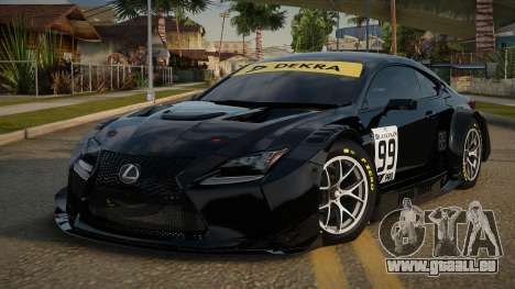 Lexus RC-F JP pour GTA San Andreas
