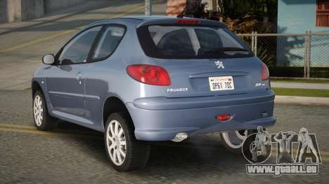 Peugeot 206 GTI V1.1 pour GTA San Andreas